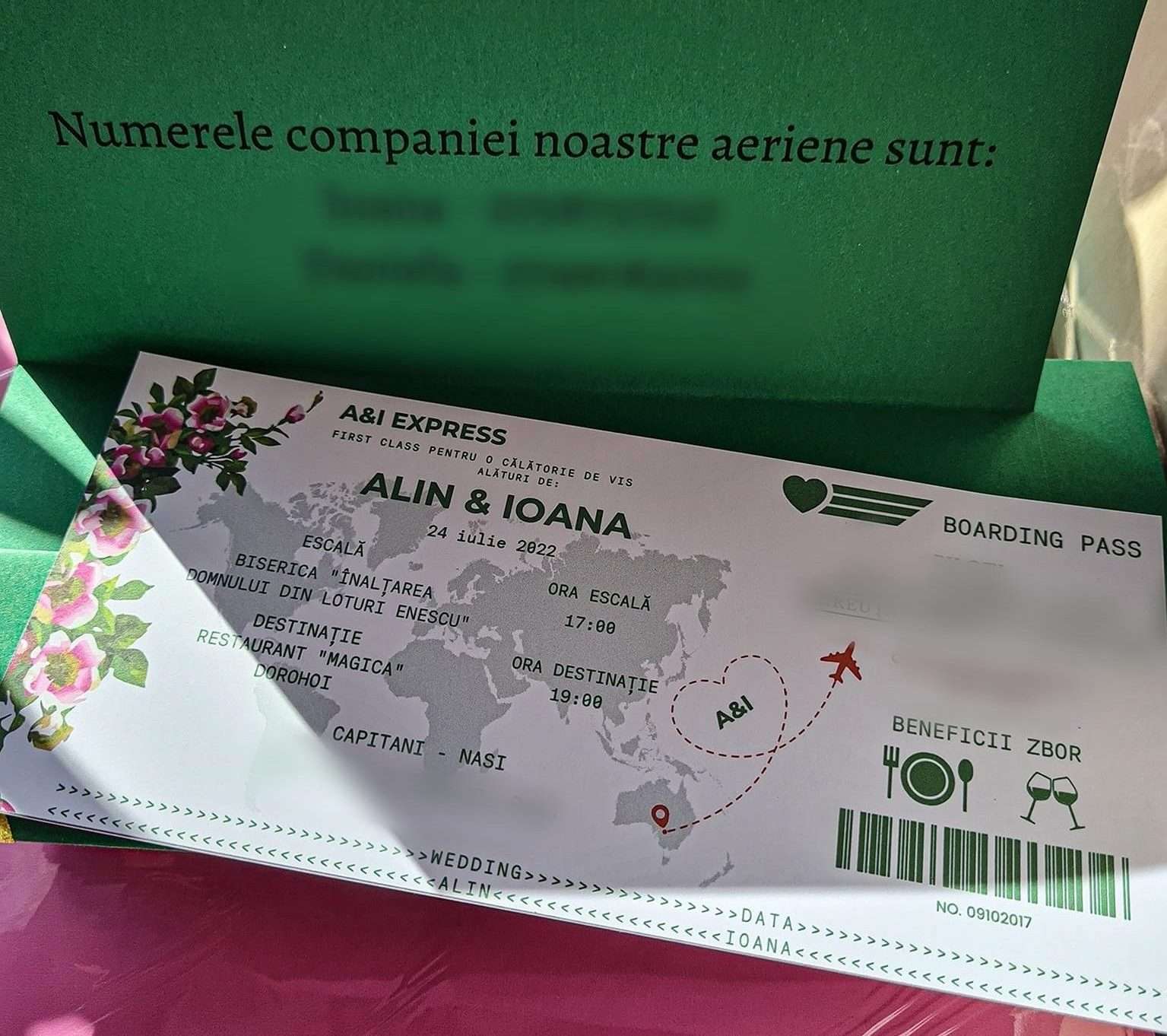 Invitatii Bilet Avion